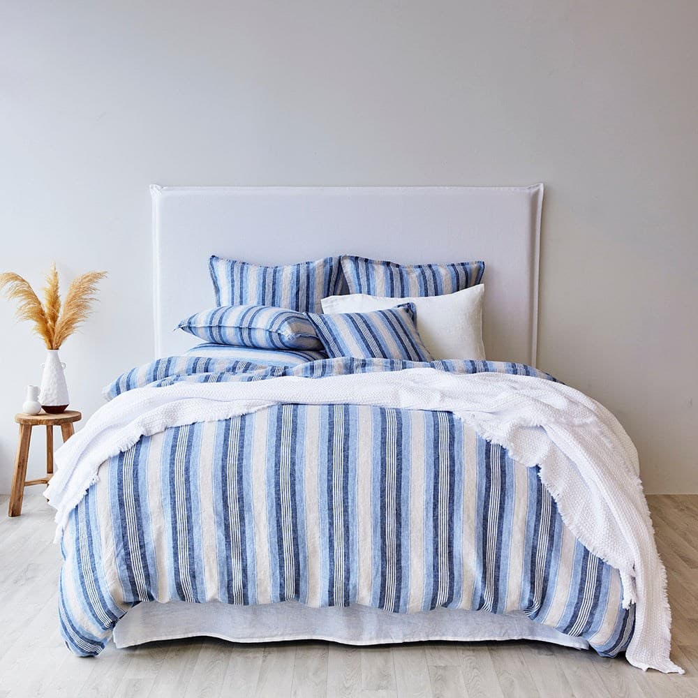 Pure Linen Duvet Cover Set. From $NZD439.95. Available at George Street Linen