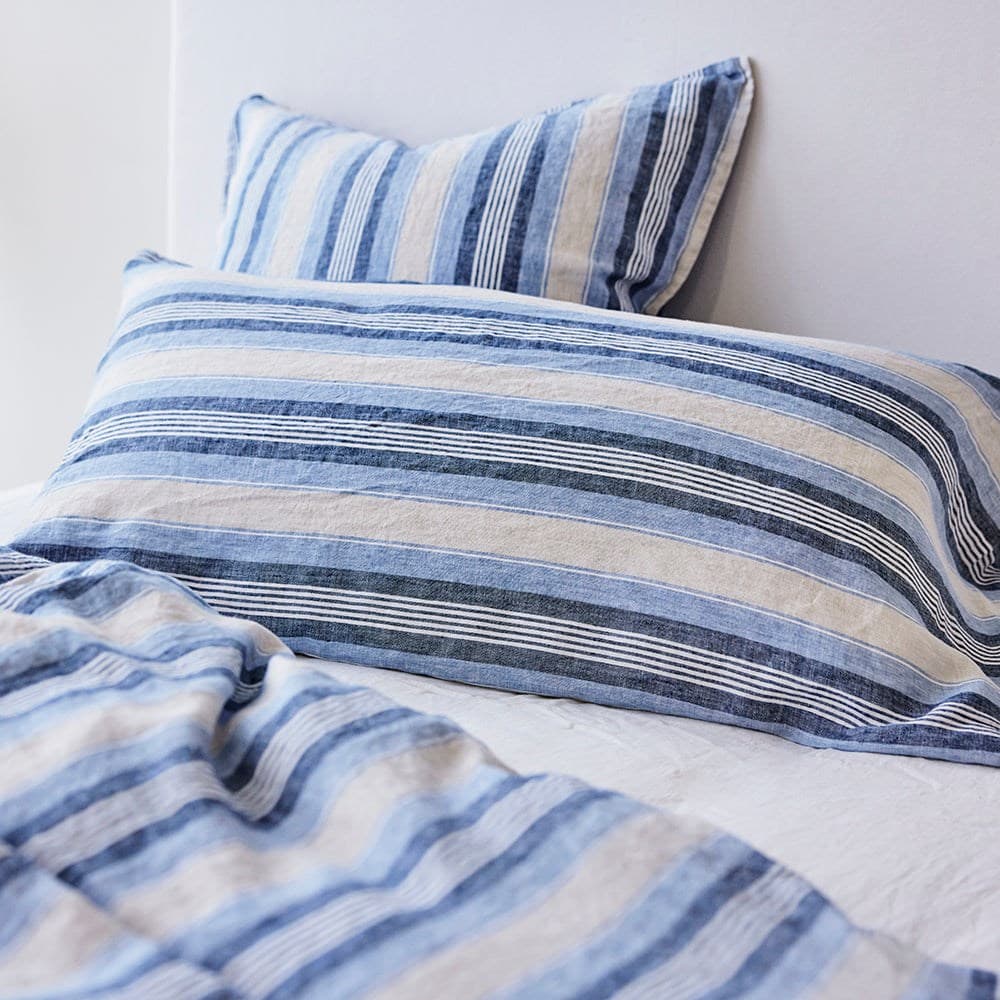 Pure Linen Pillowcase. From $NZD89.95. Available at George Street Linen