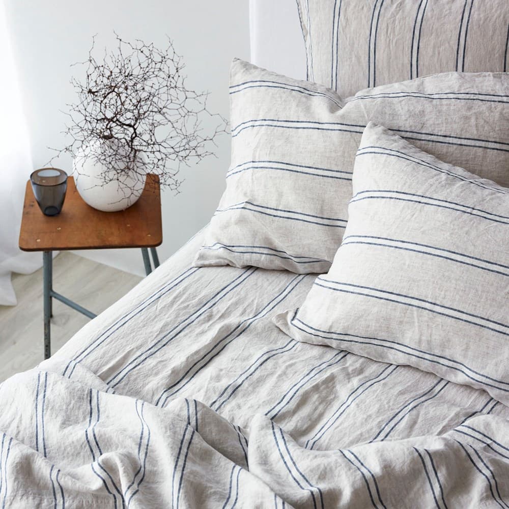 Pure Linen Pillowcase. From $AUD119.95. Available at George Street Linen