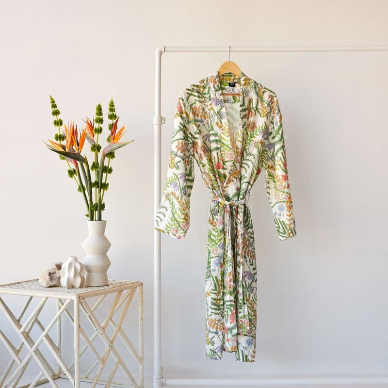 Pure Linen Bathrobe. From $89.00. Available at George Street Linen