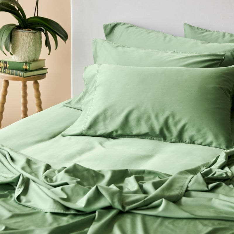 Bamboo Cotton Standard Pillowcase. From $NZD49.95. Available at George Street Linen