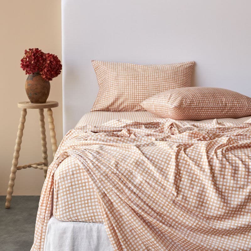 Bamboo Cotton Sheet set. From $NZD279.95. Available at George Street Linen