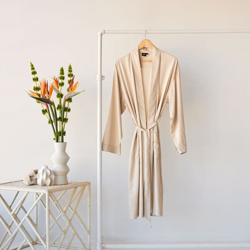 Bamboo Cotton Bathrobe. From $NZD99.99. Available at George Street Linen
