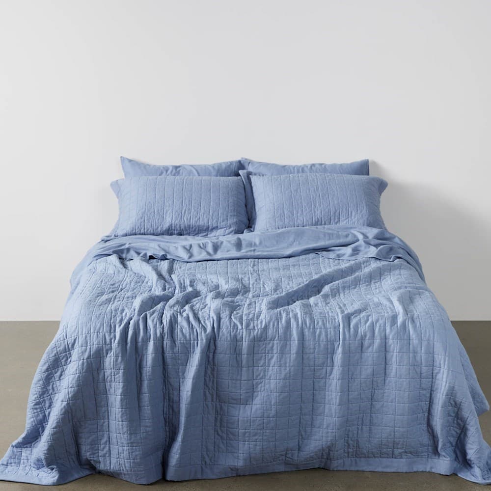 Cambric Cotton Coverlet Set. From $USD239.99. Available at George Street Linen