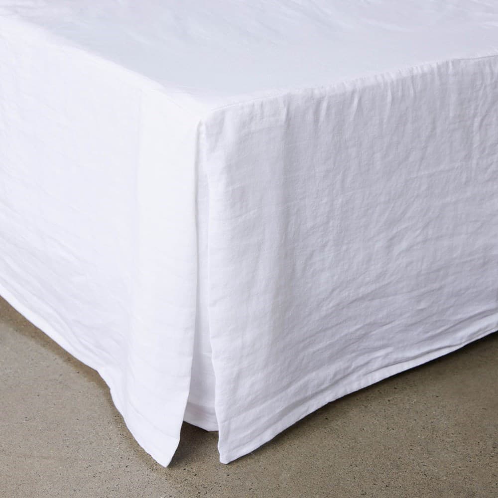 Pure Linen Valance. From $NZD189.00. Available at George Street Linen