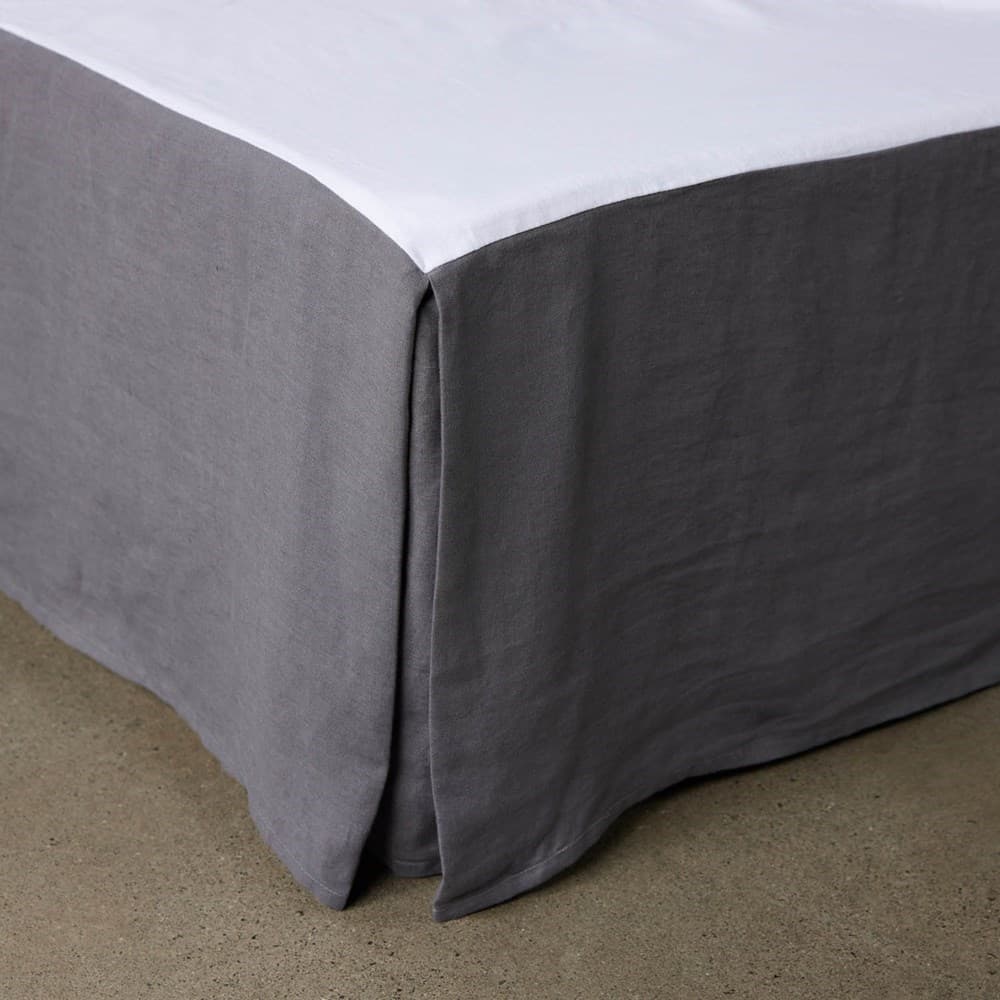 Pure Linen Valance. From $AUD189.00. Available at George Street Linen
