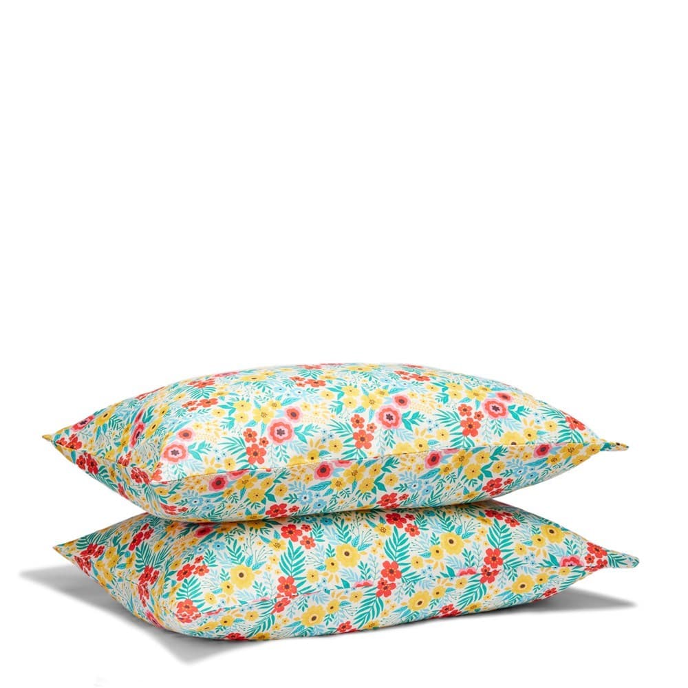 Pure Linen Printed Pillowcase. From $NZD119.95. Available at George Street Linen