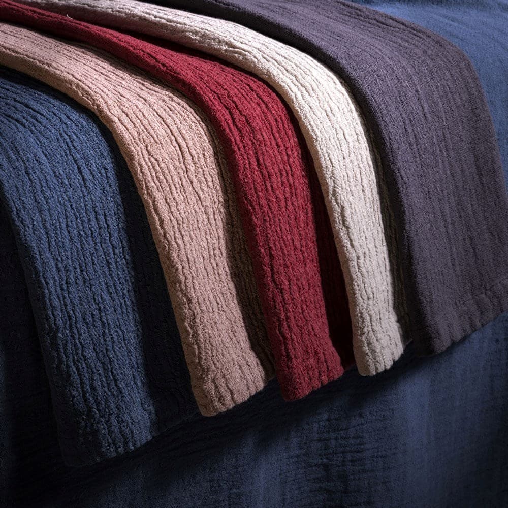 Portuguese Punto Cotton Gauze Bath Towel Pack. From $NZD149.00. Available at George Street Linen