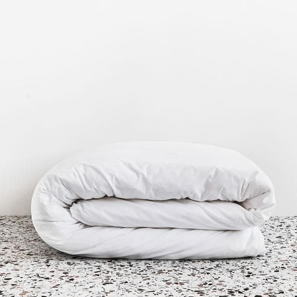 450TC Cotton Percale Duvet Cover. From $NZD95.00. Available at George Street Linen
