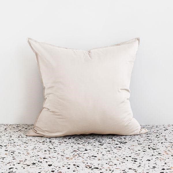Extra Soft Washed Sateen European Pillowcase. From $NZD29.00. Available at George Street Linen
