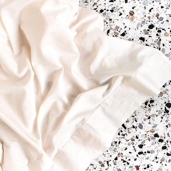 Extra Soft Washed Sateen Flat Sheet. From $NZD69.00. Available at George Street Linen