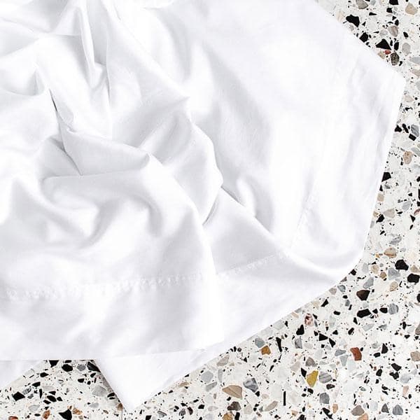 Extra Soft Washed Sateen Flat Sheet. From $NZD69.00. Available at George Street Linen