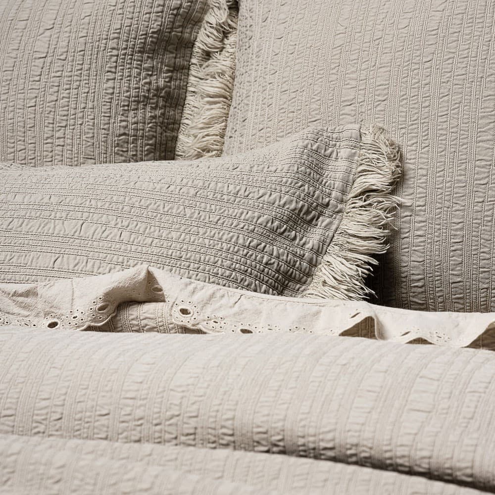 Portuguese AMBIENCE Cotton Pillowcase. From $NZD89.00. Available at George Street Linen