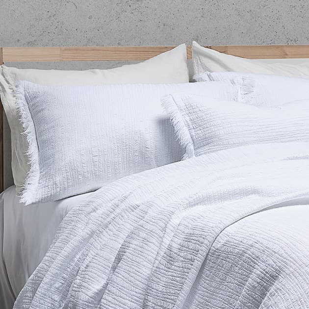 Portuguese AMBIENCE Cotton Blanket. From $NZD299.00. Available at George Street Linen