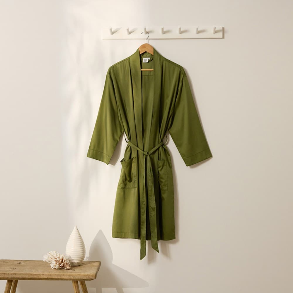 Bamboo Cotton Bathrobe. From $AUD99.99. Available at George Street Linen