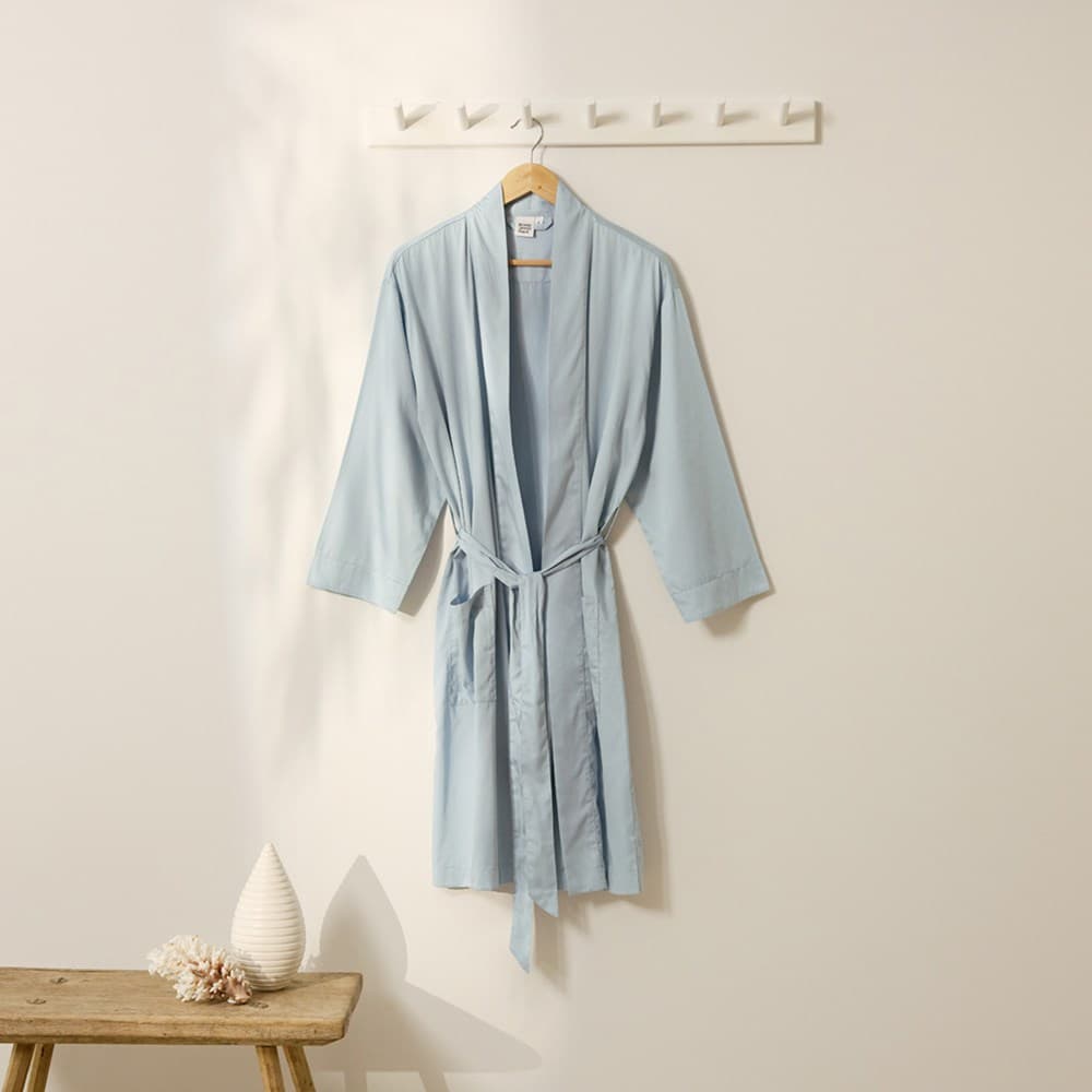 Bamboo Cotton Bathrobe. From $NZD99.99. Available at George Street Linen