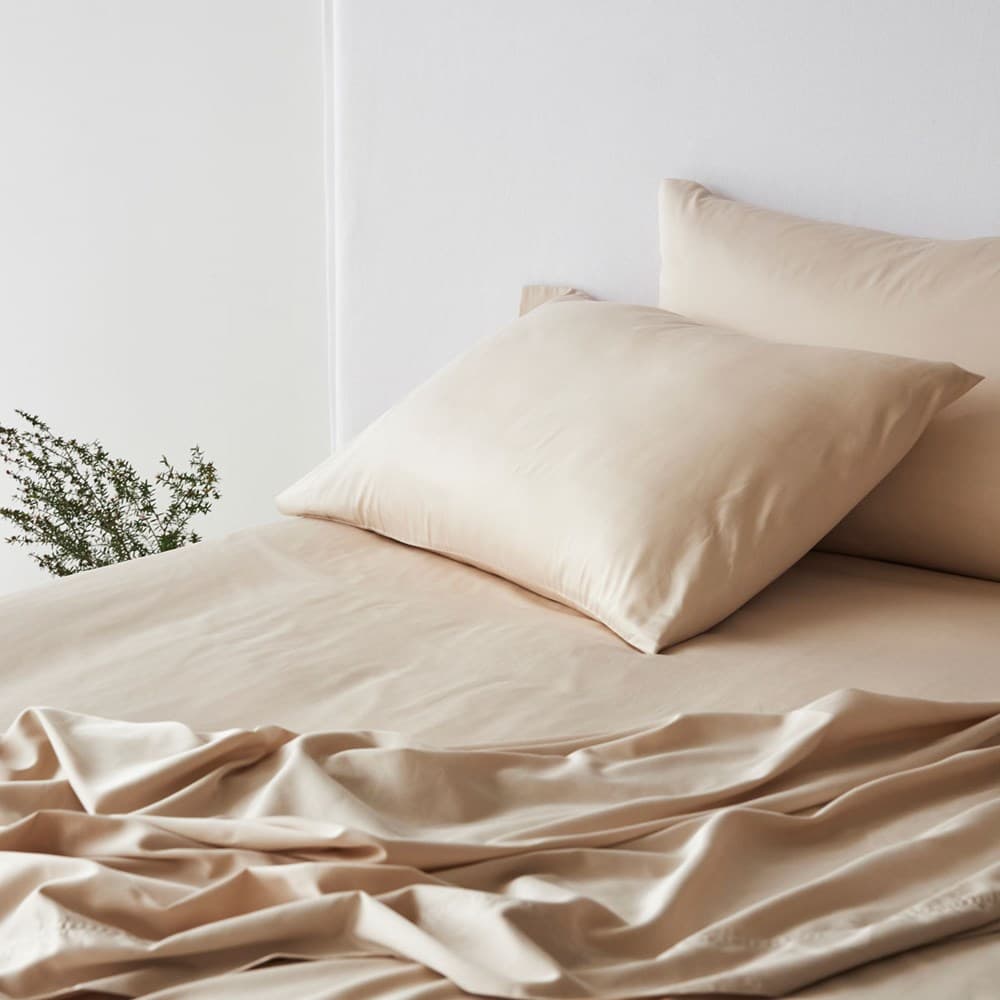 Bamboo Cotton King Pillowcases. From $NZD59.95. Available at George Street Linen