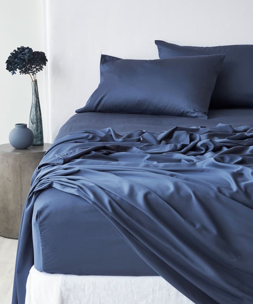 Bamboo Cotton Fitted Sheet. From $NZD89.95. Available at George Street Linen