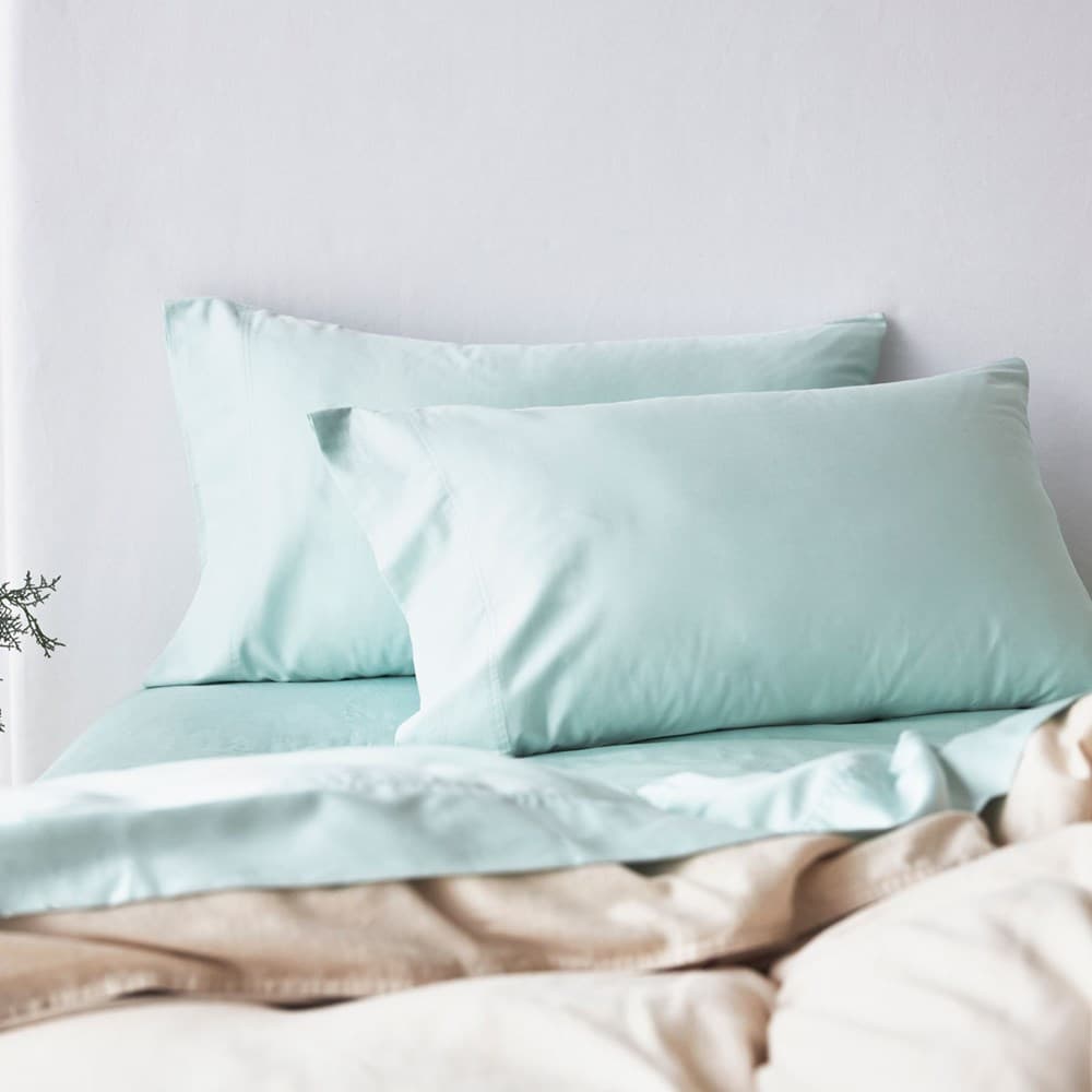 Bamboo Cotton King Pillowcases. From $NZD59.95. Available at George Street Linen
