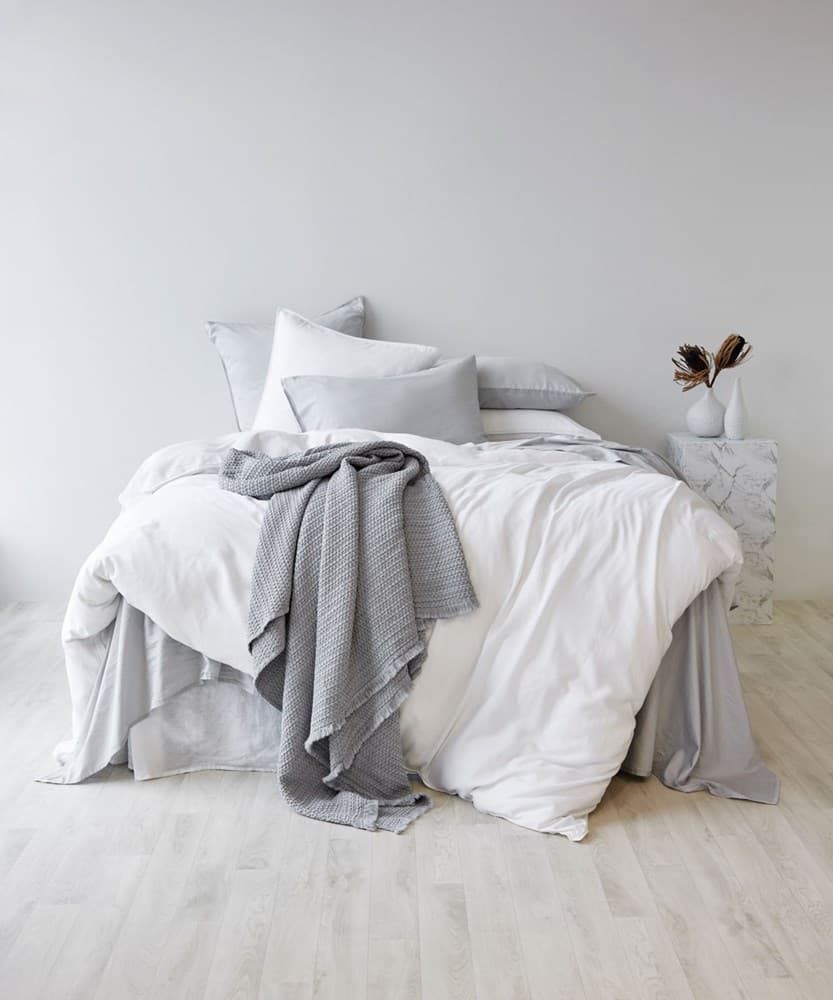 Bamboo Linen Duvet Cover Set. From $NZD239.00. Available at George Street Linen