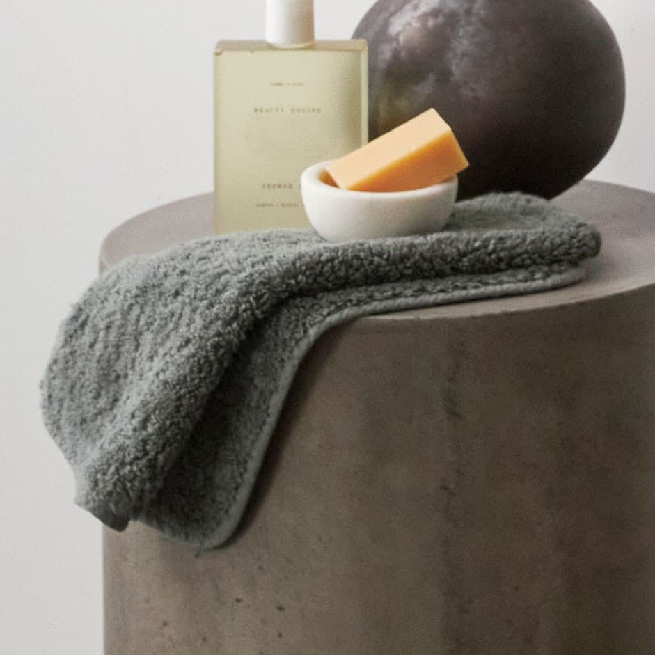 Super Pile Cotton Face Cloth. From $AUD19.95. Available at George Street Linen