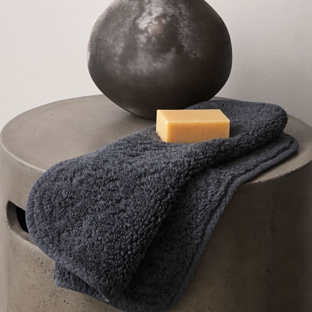 Super Pile Cotton Face Cloth. From $AUD19.95. Available at George Street Linen