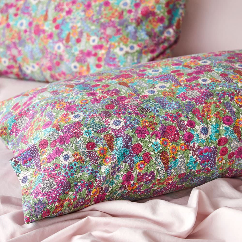 Euro Pillowcase Custom Made With Liberty Fabric. From $USD149.95. Available at George Street Linen