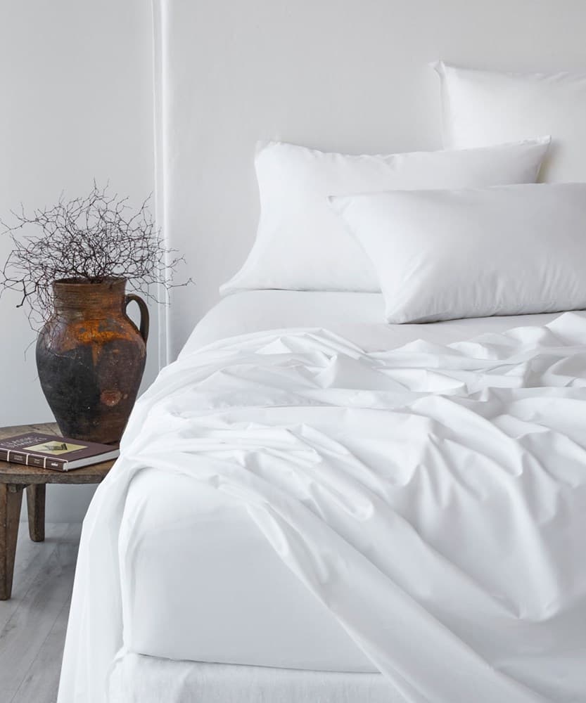 Fresh Cotton Percale Sheet Set. From $USD199.95. Available at George Street Linen