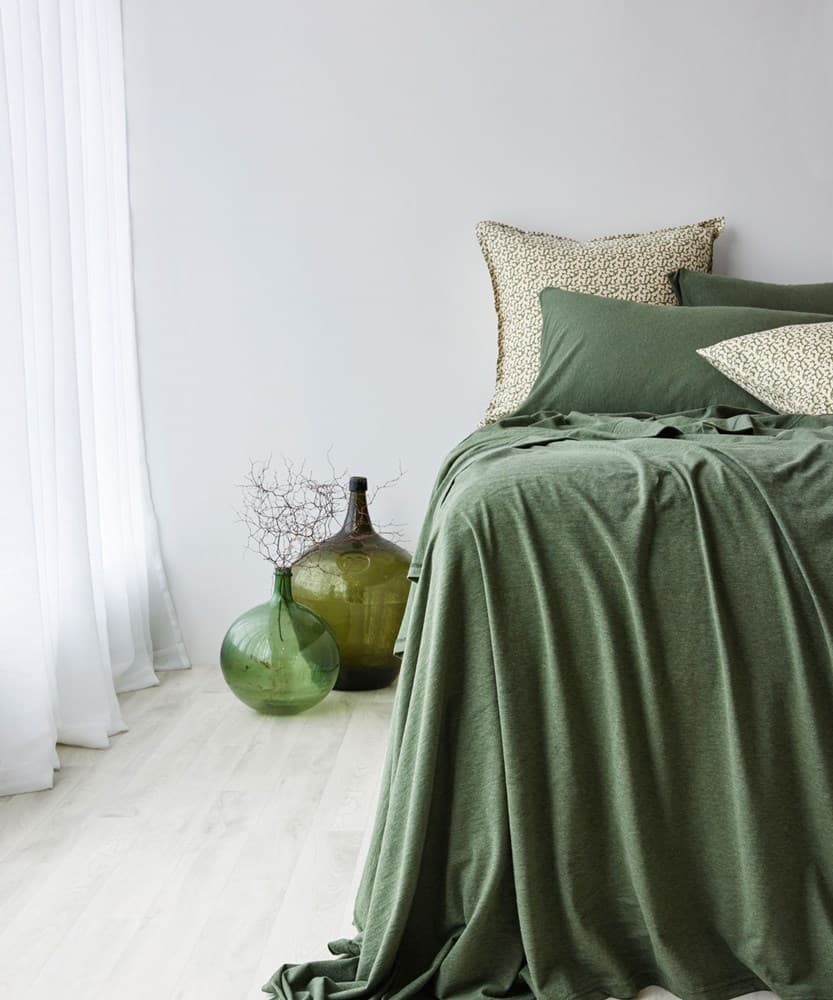 Cotton Jersey Fitted Sheet. From $NZD75.00. Available at George Street Linen