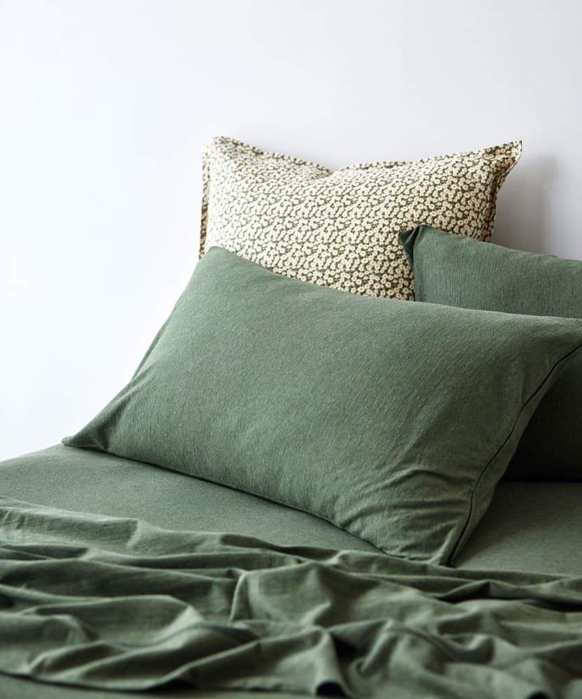 Cotton Jersey Pillowcase pair. From $NZD59.00. Available at George Street Linen