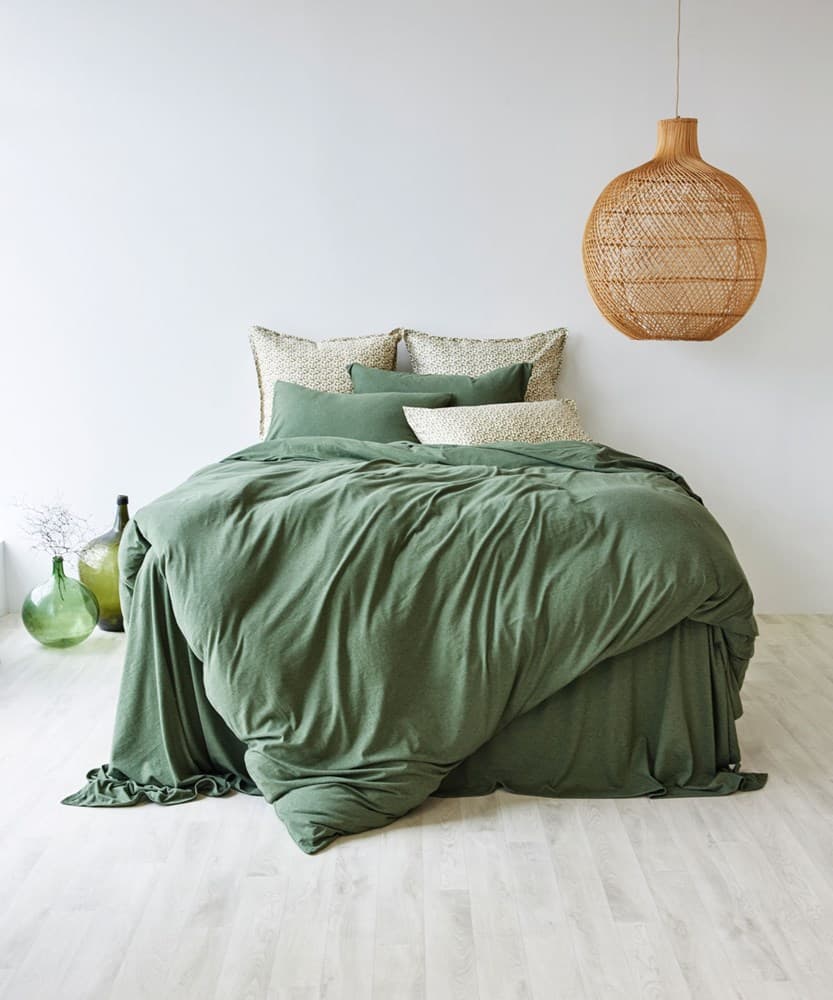 Cotton Jersey Duvet Cover. From $USD139.00. Available at George Street Linen