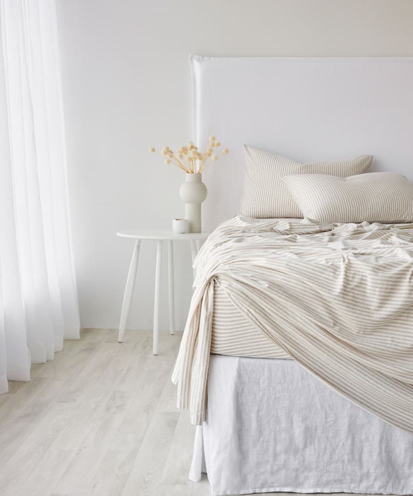 Cotton Jersey Fitted Sheet. From $NZD90.00. Available at George Street Linen