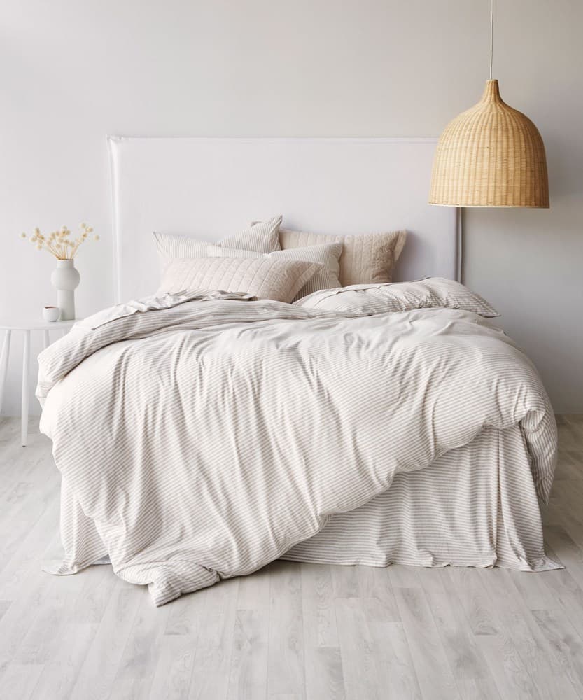Cotton Jersey Duvet Cover. From $USD179.00. Available at George Street Linen
