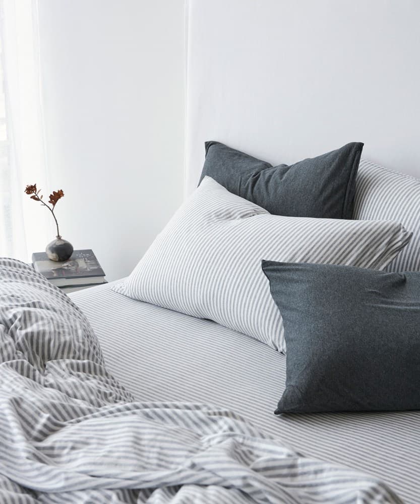 Cotton Jersey Fitted Sheet. From $AUD90.00. Available at George Street Linen