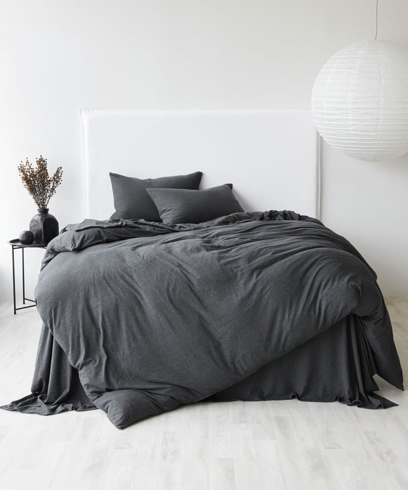 Cotton Jersey Duvet Cover. From $USD139.00. Available at George Street Linen