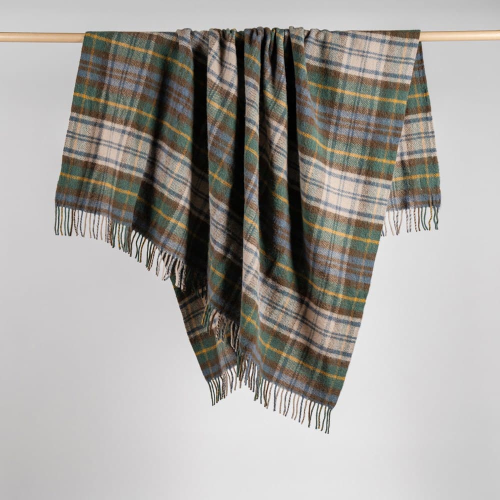 Tartan NZ Wool Throw. From $USD299.00. Available at George Street Linen