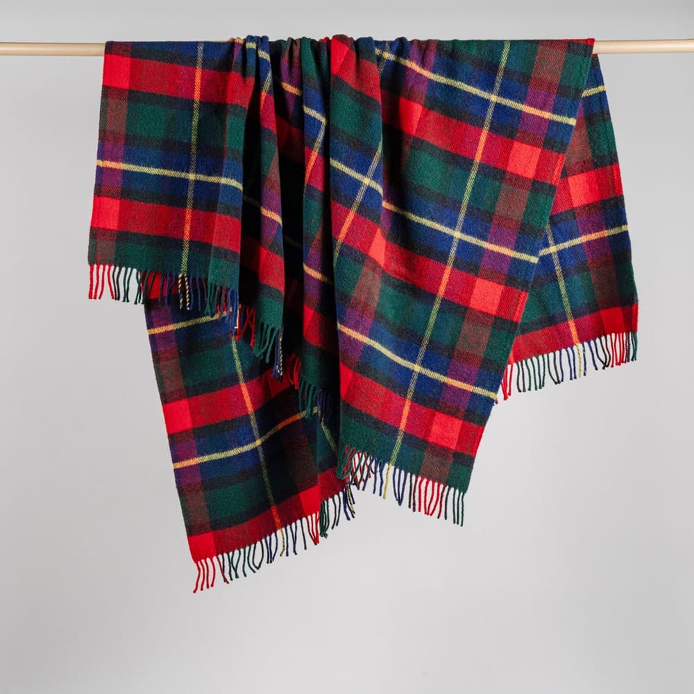 Tartan NZ Wool Throw. From $USD299.00. Available at George Street Linen
