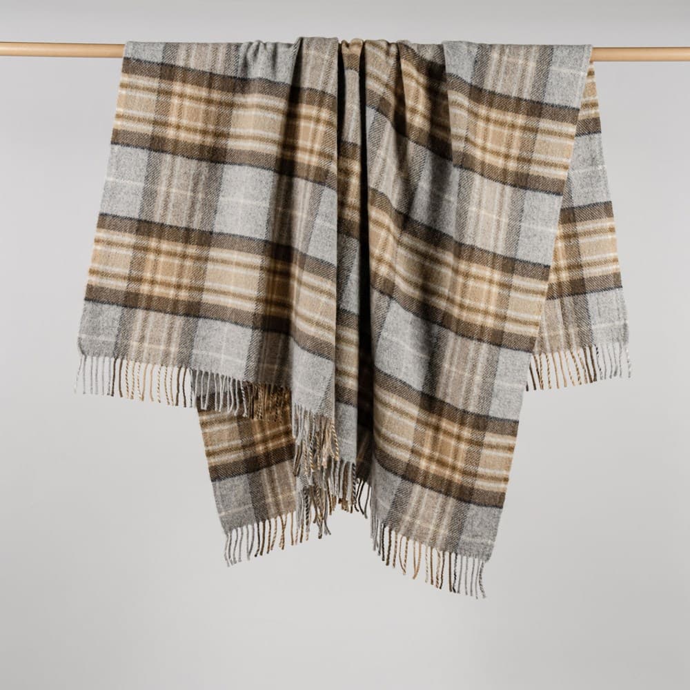Tartan NZ Wool Throw. From $USD299.00. Available at George Street Linen