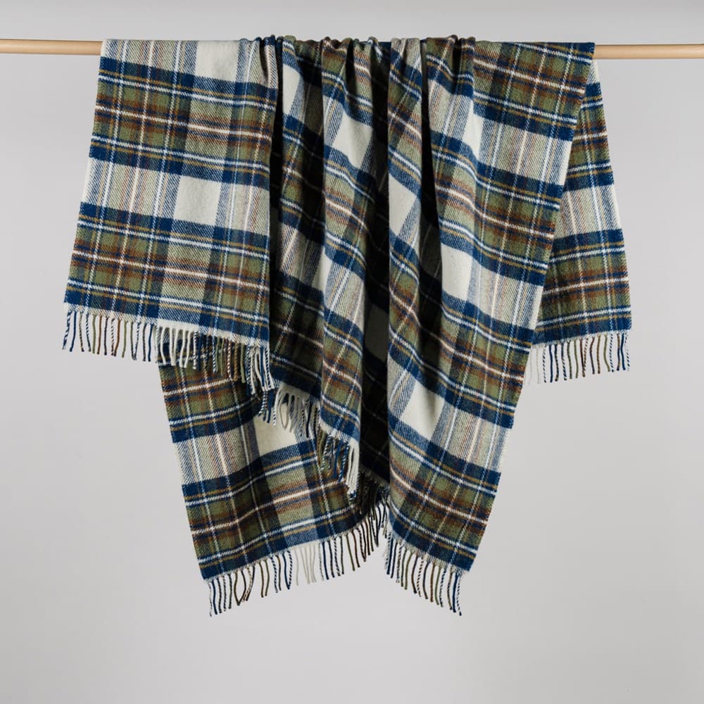 Tartan NZ Wool Throw. From $USD299.00. Available at George Street Linen