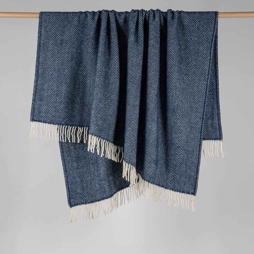 Fishbone NZ Wool Throw. From $NZD299.00. Available at George Street Linen