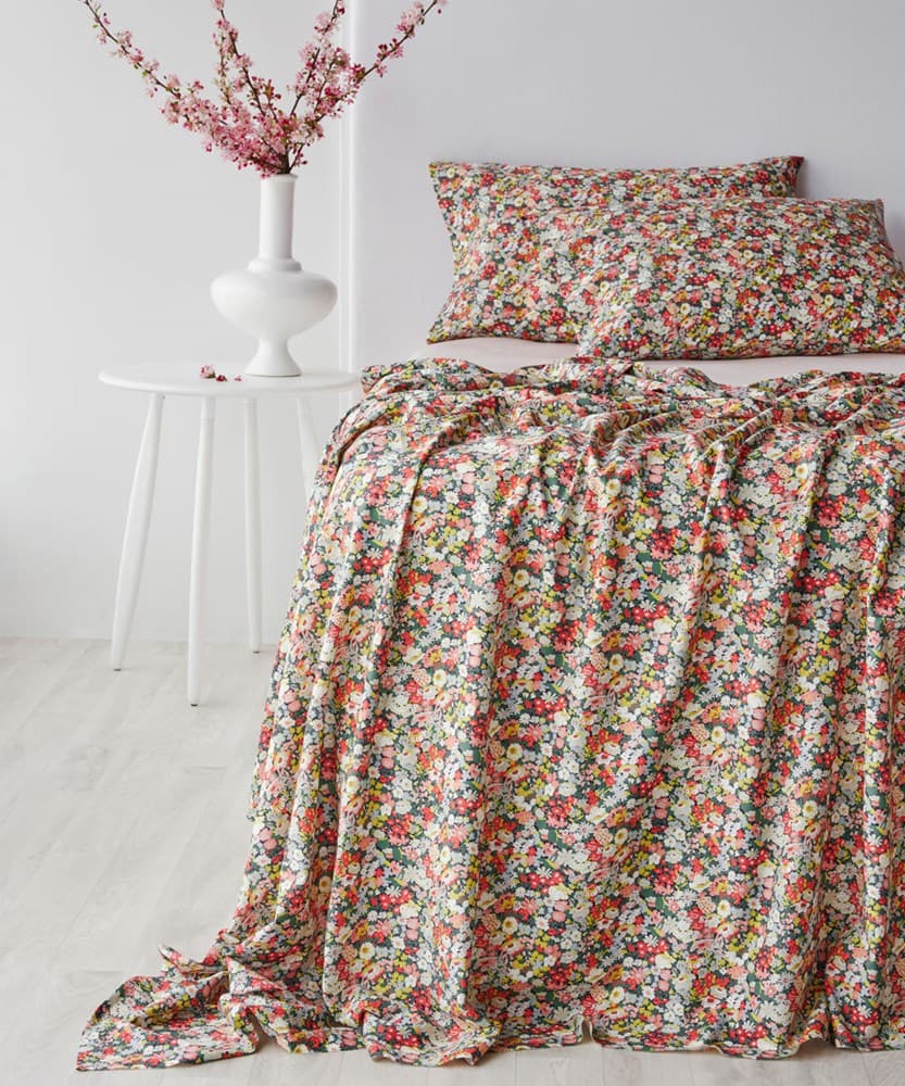 Duvet Cover Custom Made With Liberty Fabric. From $AUD349.00. Available at George Street Linen