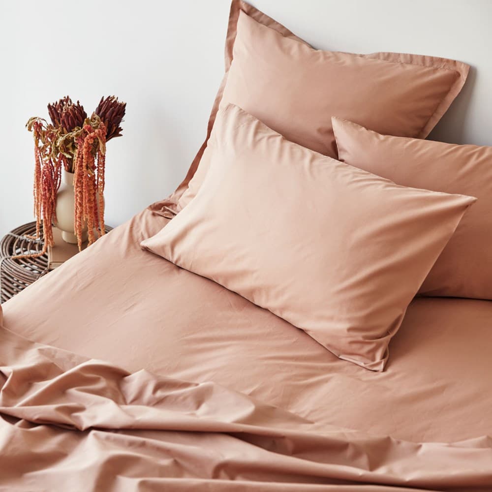 Fresh Cotton Percale Pillowcase. From $USD59.95. Available at George Street Linen