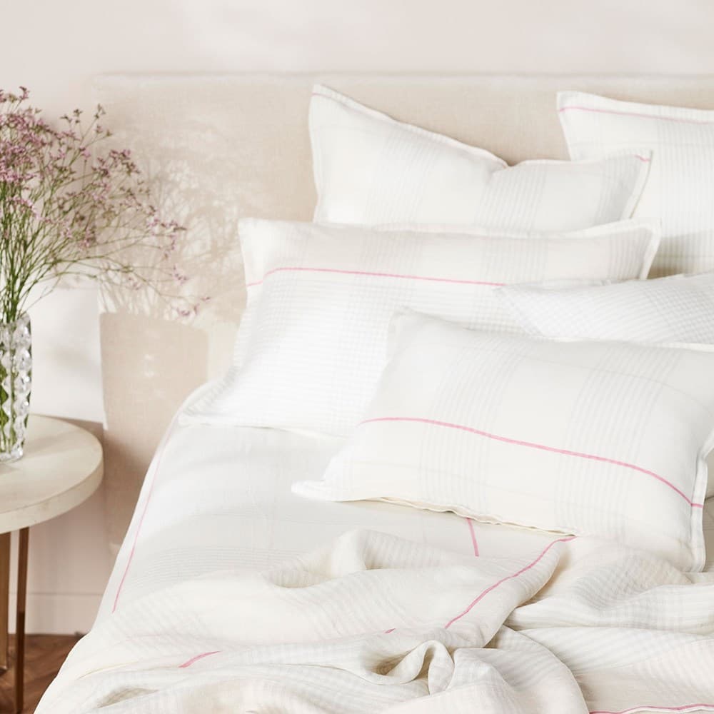 Pure Linen Cushion Cover. From $NZD89.95. Available at George Street Linen