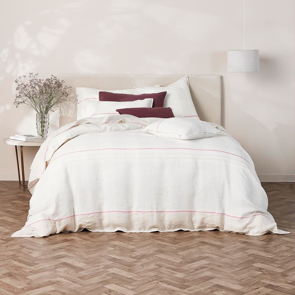 Pure Linen Duvet Cover Set. From $NZD439.95. Available at George Street Linen