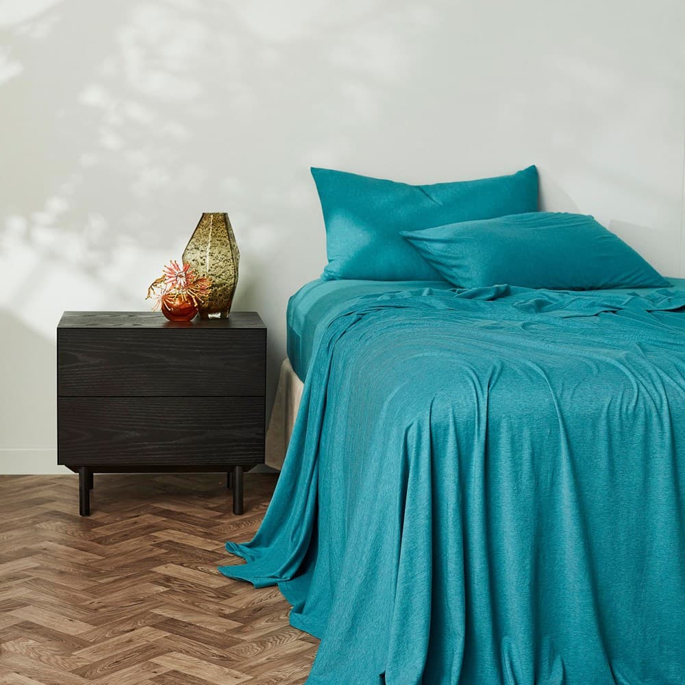 Cotton Jersey Flat Sheet. From $NZD85.00. Available at George Street Linen
