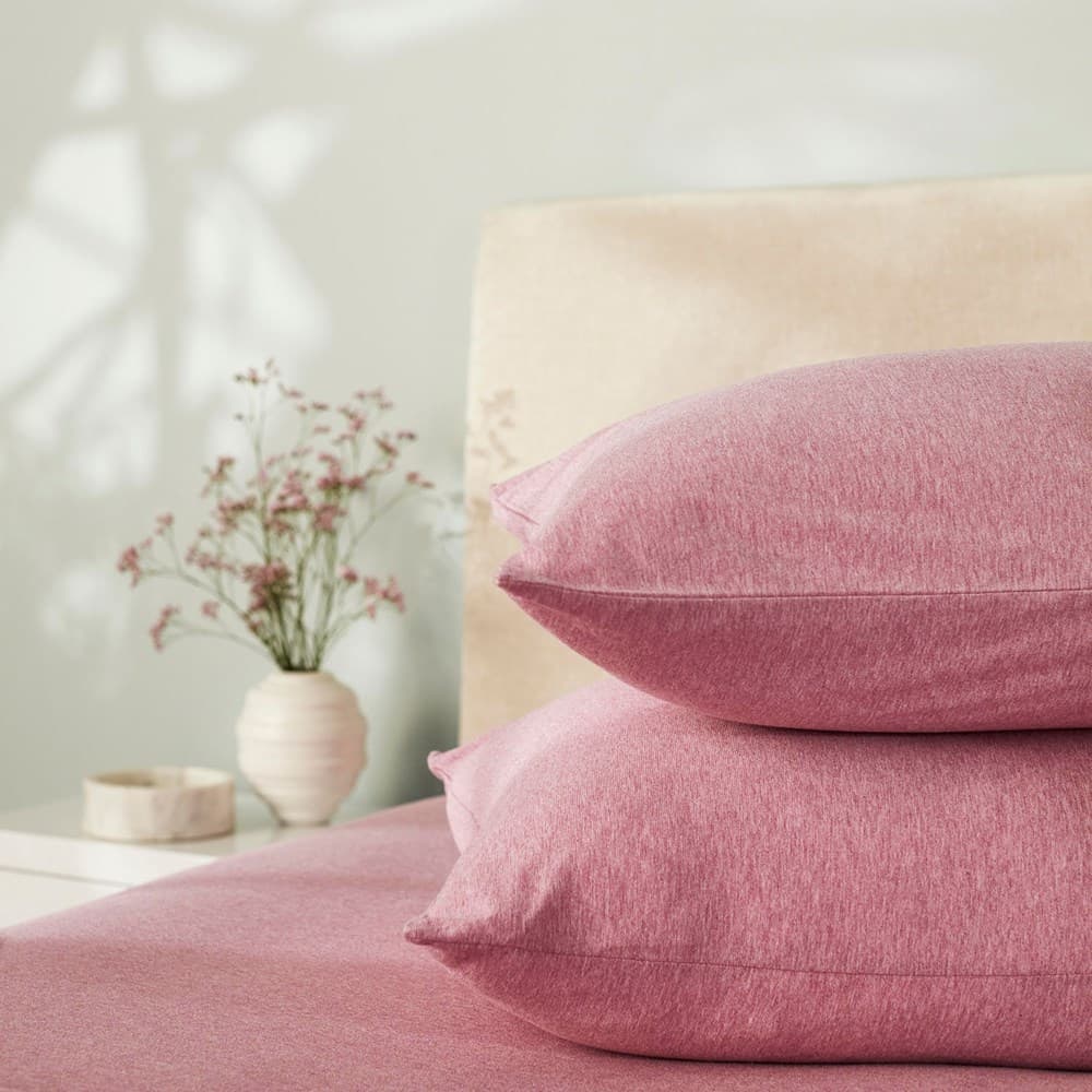 Cotton Jersey Pillowcase Pair. From $NZD59.00. Available at George Street Linen