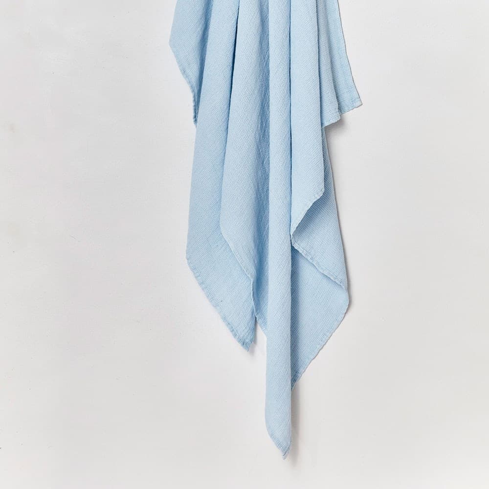 Stone Wash Linen Waffle Bath Sheet. From $NZD99.95. Available at George Street Linen