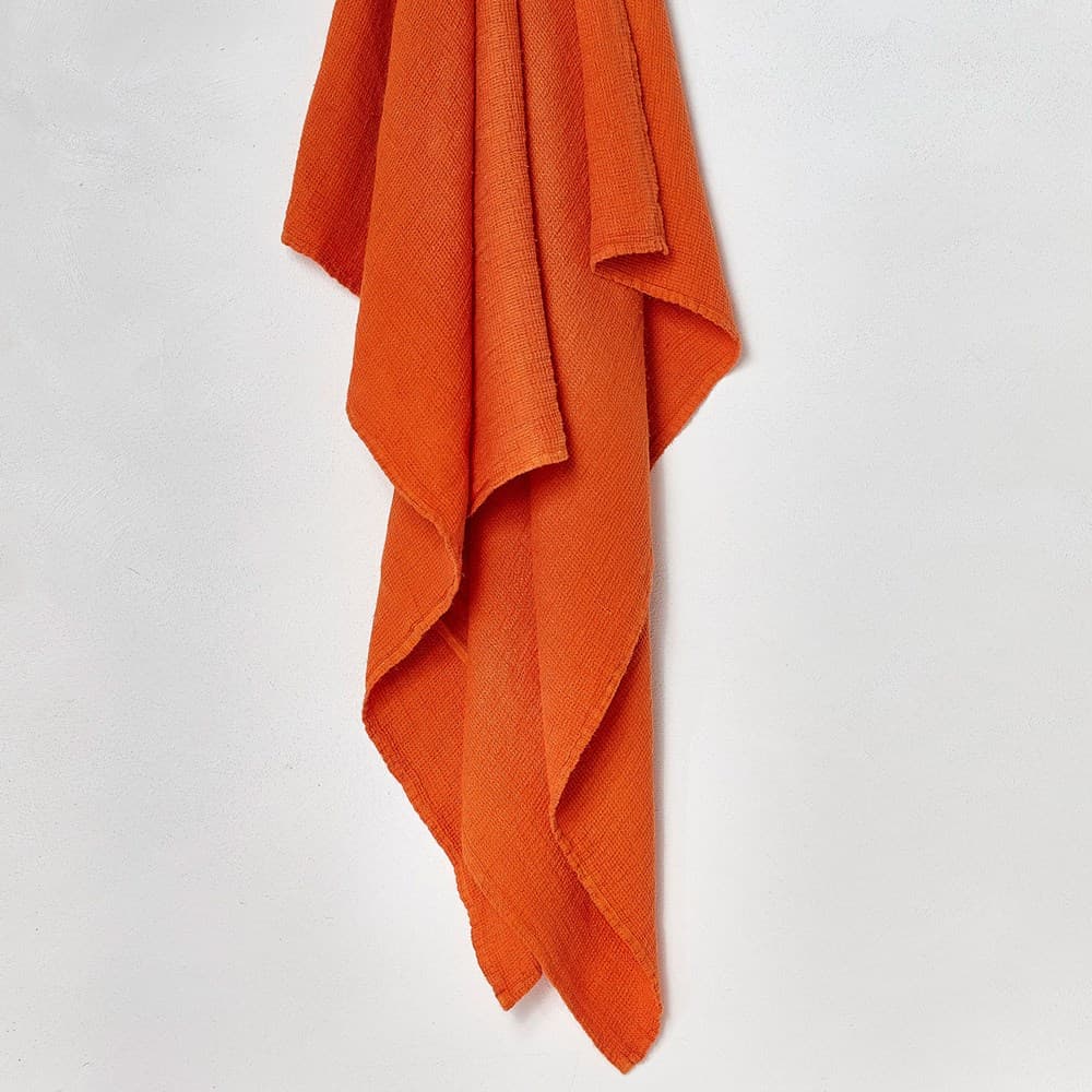 Stone Wash Linen Waffle Bath Sheet. From $USD99.95. Available at George Street Linen