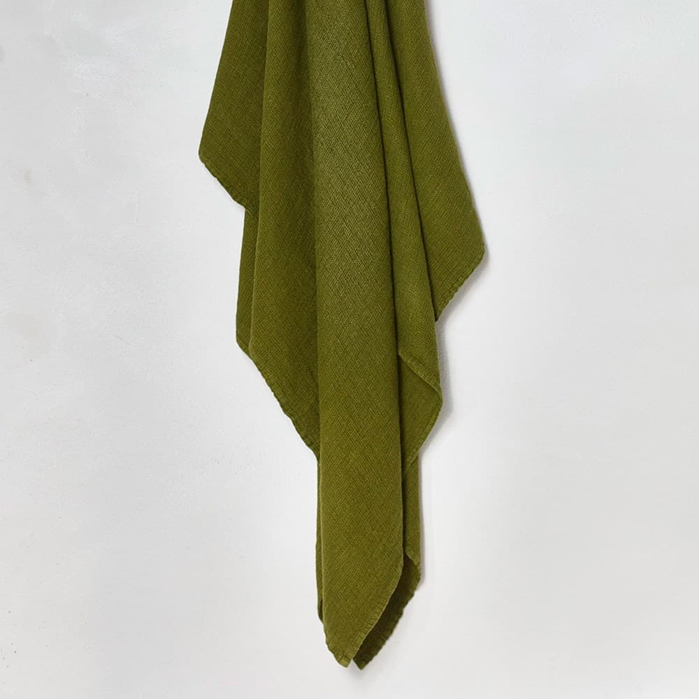 Stone Wash Linen Waffle Bath Sheet. From $USD99.95. Available at George Street Linen