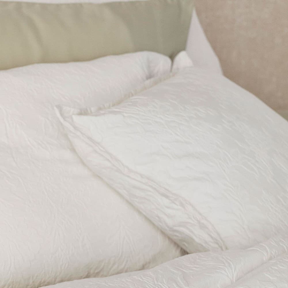 Isabella Cotton Damask Cushion Cover. From $NZD59.95. Available at George Street Linen